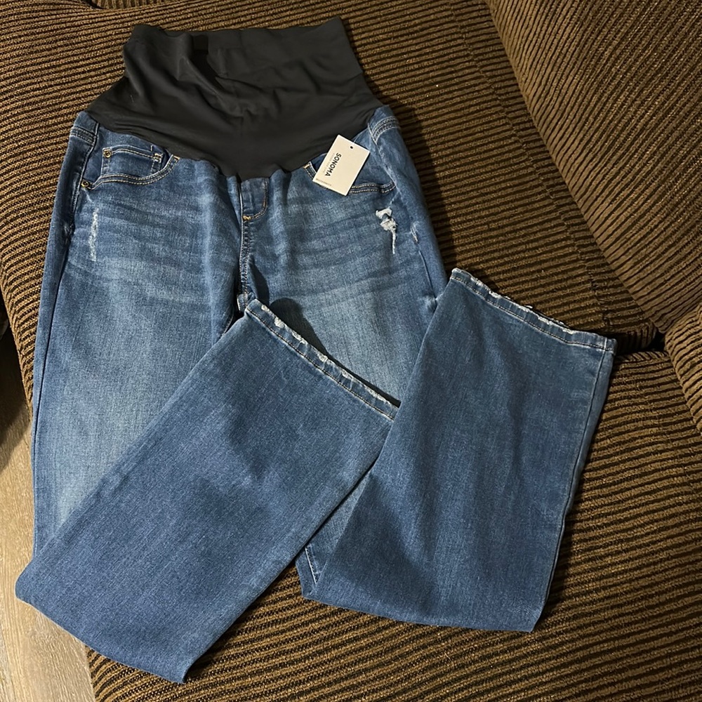 Sonoma Maternity Bootcut Leg Opening Denim